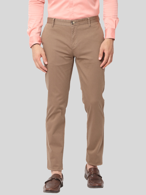 Men's Slim Fit Cotton Chino Pant, Khaki