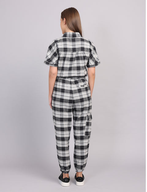 Women’s Grey Flannel Cord Set