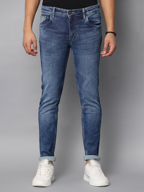 Men's Blue Slim Fit Stretchable Jeans