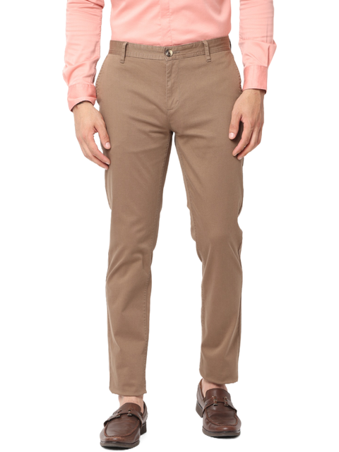 Men's Slim Fit Cotton Chino Pant, Khaki