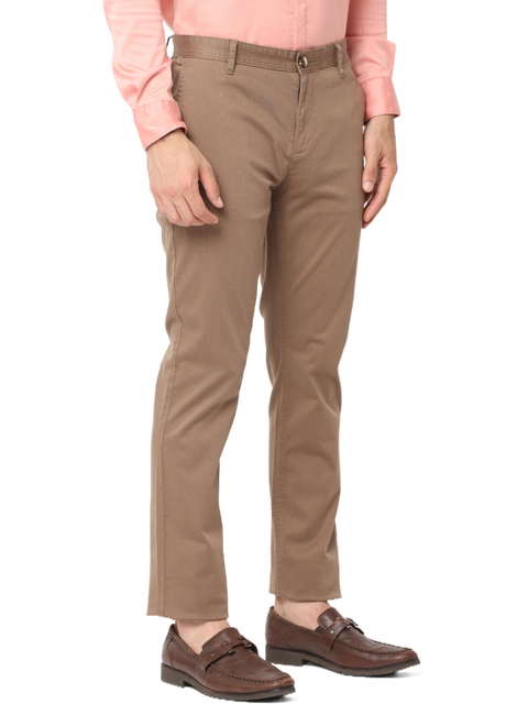 Men's Slim Fit Cotton Chino Pant, Khaki