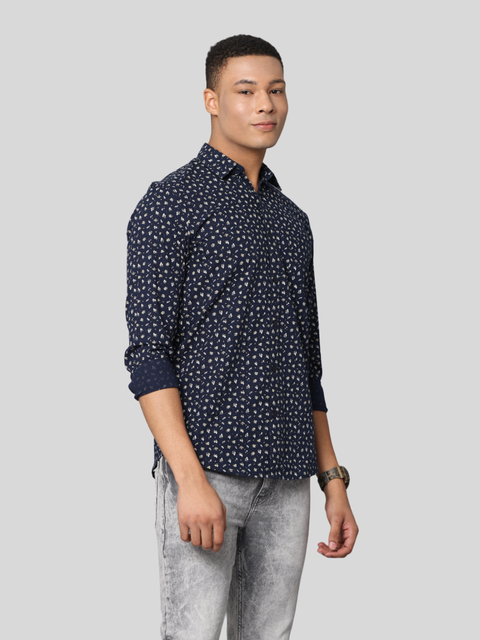 Men's Slim Fit Full Sleeve Casual Shirt