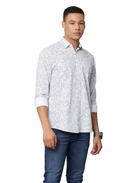 Men's Slim Fit Full Sleeve Casual Shirt